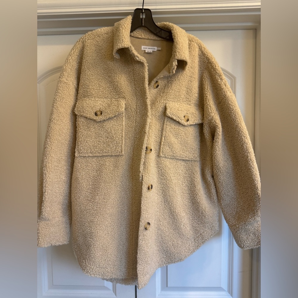Good American Shearling Jacket, New - image 2